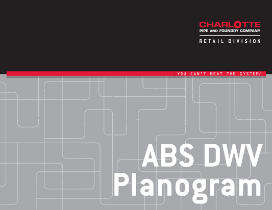 Signage - ABS DWV Plan-O-Gram
