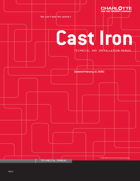 Technical Manual - Cast Iron Installation